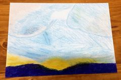 アートワークショップでの作品