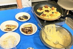 パンケーキ作り